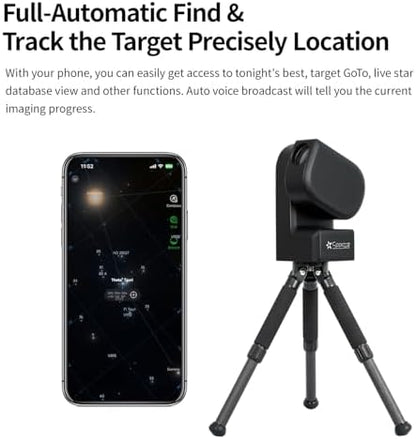 ZWO Seestar S50 Smart Digital Telescope All-in-One Autofocus Portable for Beginners and Experienced Users