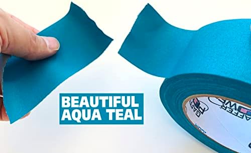 Gaffer Power Gaffers Tape 2 Inch | Aqua Teal | USA Made Quality | Leaves No Residue