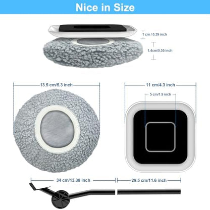 New Upgrade Furniture Sliders, Multi-Surface 3-in-1 Furniture Movers Sliders, Heavy Moving Pads with 8PCS 4.3" Carpet Sliders+4PCS Hard Floor Socks+1 Lifter, Protect Floor and Easily Move Furniture