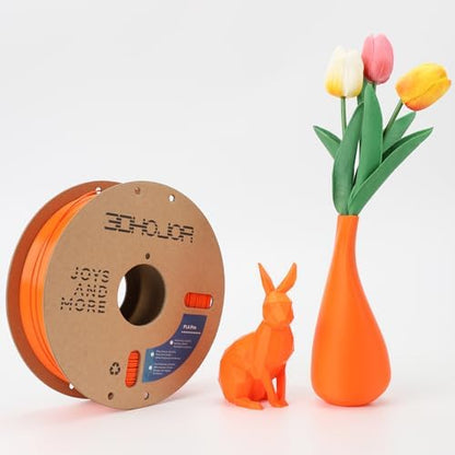 PLA Pro (PLA+) Filament 1.75mm, 3D Printer Filament, Cardboard Spool, Dimensional Accuracy +/- 0.03 mm Orange, 1kg
