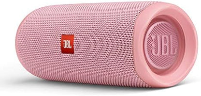 JBL FLIP 5 Waterproof Portable Bluetooth Speaker - Pink (Renewed)