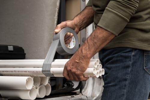 The Original Duck Tape Brand Duct Tape, 12-Pack 1.88 Inch x 45 Yard, 540 Total Yards, Silver (284358)