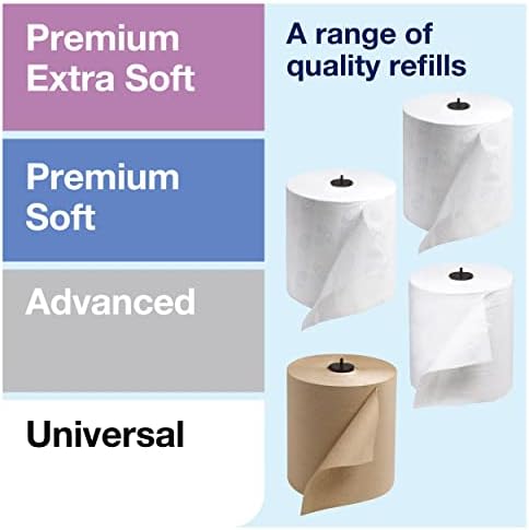 Tork Matic Soft Hand Towel Roll (6 Rolls) and Tork Matic Paper Towel Dispenser