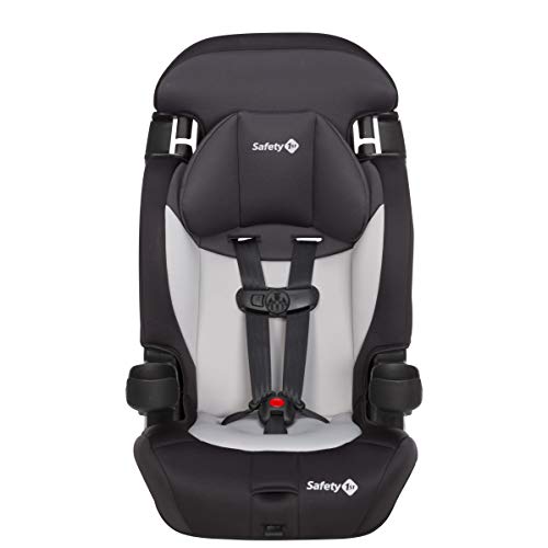 Safety 1st Grand 2-in-1 Booster Car Seat, Converts from High Back to Belt-Positioning Booster, High Back Seat for Kids 40-65, and Belt-Positioning 40-100 Pounds, Black Sparrow