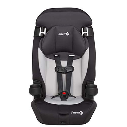 Safety 1st Grand 2-in-1 Booster Car Seat, Converts from High Back to Belt-Positioning Booster, High Back Seat for Kids 40-65, and Belt-Positioning 40-100 Pounds, Black Sparrow