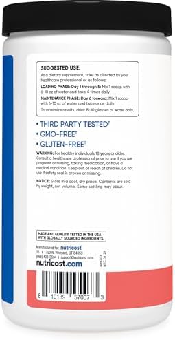 Nutricost Creatine Monohydrate Powder (Watermelon, 500 Gram) - Micronized Creatine Supplement - Vegan, Non-GMO, Gluten Free