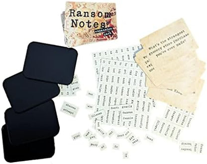 Ransom Notes Expansion Pack One - The Ridiculous Word Magnet Party Game, 3+ Players