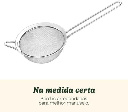 Cuisinart Mesh Strainers, 3 Count (Pack of 1) Set, CTG-00-3MS Silver