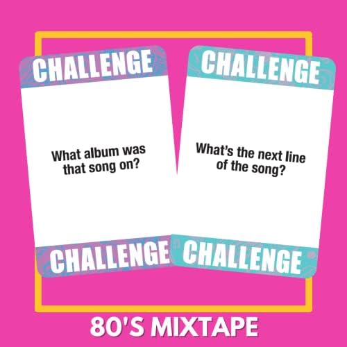 Lyrically Correct '80s Mixtape Music Trivia Card Game - Hip Hop, R&B, Funk, and Pop Edition - Finish The Lyrics Challenge, Fun for Adults, Party or Family Night