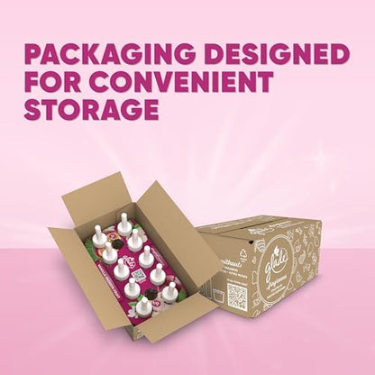 Glade PlugIns Refills Air Freshener, Vanilla Passion Fruit, Scented and Essential Oils for Home and Bathroom, 0.67 Fl Oz, 10 Count