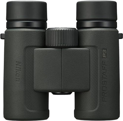 Nikon PROSTAFF P3 8x30 Binocular | Waterproof, fogproof, Rubber-Armored Compact Binocular, Wide Field of View & Long Eye Relief | Official Nikon USA Model