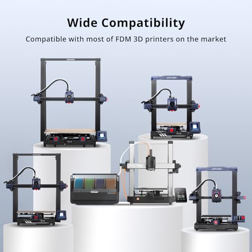 ANYCUBIC Matte PLA Filament 1.75mm, 3D Printing PLA Filament 1.75mm Dimensional Accuracy +/- 0.02mm, 1KG Spool (2.2 lbs), Matte Black