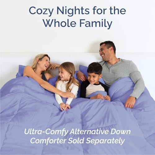 Cal King 6 Piece Sheet Set - Cooling Sheets for Hot Sleepers - Hotel Luxury Bedding Set with 8-16 Inch Deep Pockets - 1 Flat & 1 Fitted & 4 Pillowcases - Soft, Easy Care and Wrinkle Free - Lavender