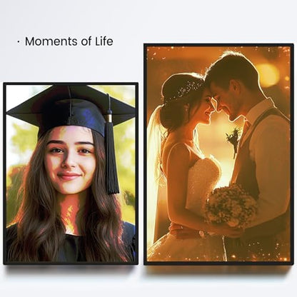 SUNLU CMYK Lithophane PLA Filament 1.75mm, 4kg 3D Printer Filament Bundle, Compatible with AMS and Regular FDM 3D Printers, 4kg in Total, 1kg per Spool, 4 Packs, 4 Colors, White+Cyan+Magenta+Yellow