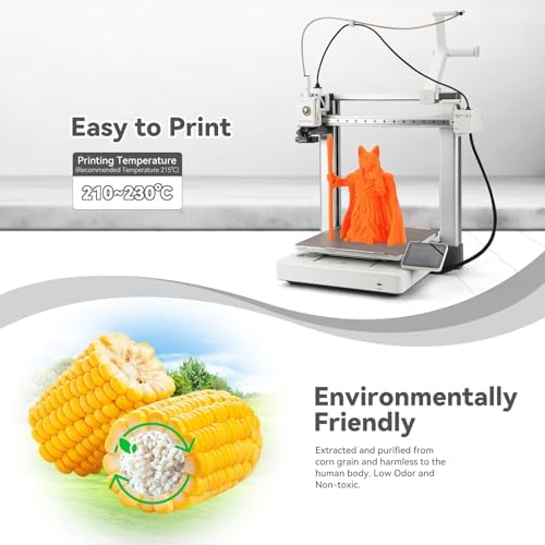 PLA Pro (PLA+) Filament 1.75mm, 3D Printer Filament, Cardboard Spool, Dimensional Accuracy +/- 0.03 mm Orange, 1kg