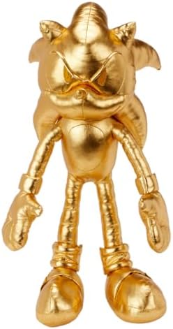 Franco Sonic The Hedgehog Anime 24K Gold Kids Bedding Super Soft Plush Cuddle Pillow Buddy, One Size, (Officially Licensed Product)