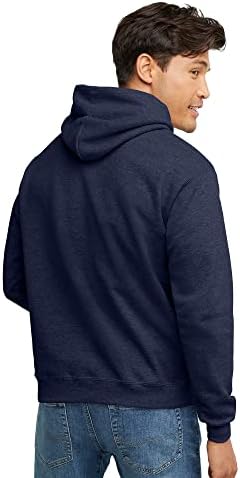 Hanes EcoSmart Hoodie, Midweight Fleece, Pullover Hooded Sweatshirt for Men