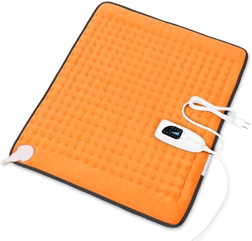 Heating Pad,Electric Heating Pads for Back,Hot Heated Pad for Abdomen,Shoulder,Knee,Multiple Temp and Auto Shut Off