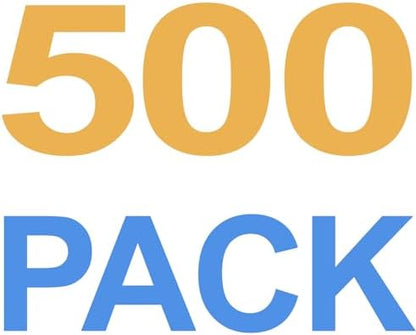 VOISEN Paper Popcorn Bags,500 Pack 1oz Popcorn Bags Individual Servings, Popcorn Bag Bulk for Popcorn Machine,Movie Nights Pop Corn Bags