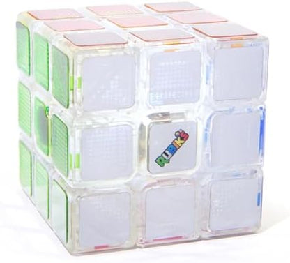 Rubik’s Cube, Pulse Cube, Light-Up Brain Teaser Puzzle for Speed Cubers, Solve The Puzzle Before The Lights Turn Off, Problem-Solving Brain Teaser & Fidget Toy for Adults, Teens, Kids Ages 8 & Up