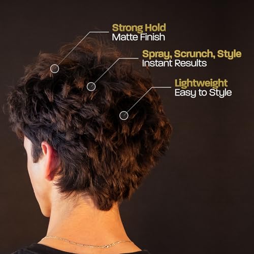 BASED Hair Texturizing Powder, Lightweight & Volumizing Hair Styling Powder with Matte Finish, Add Texture to Hair with Medium Hold, Best for Short to Medium Hair, (1.69oz Bottle, Pack of 1)