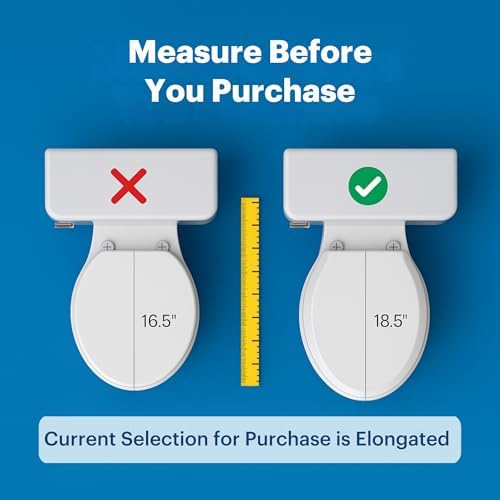 Brondell Bidet Toilet Seat Non-Electric Swash Ecoseat, Fits Elongated Toilets, White - Dual Nozzle System, Ambient Water Temperature - Bidet with Easy Installation