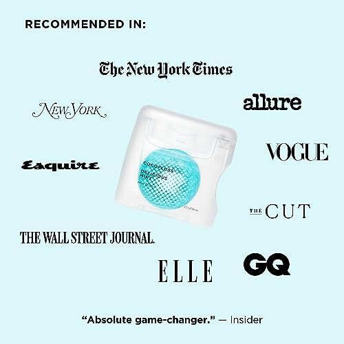 Cocofloss Woven Dental Floss, Dentist-Designed Oral Care, Mint, Waxed, Expanding, Vegan, Kid-Friendly String Floss with Coconut Oil, 3 Spools (33 yd Each)