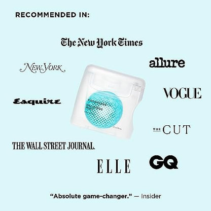 Cocofloss Woven Dental Floss, Dentist-Designed Oral Care, Mint, Waxed, Expanding, Vegan, Kid-Friendly String Floss with Coconut Oil, 3 Spools (33 yd Each)