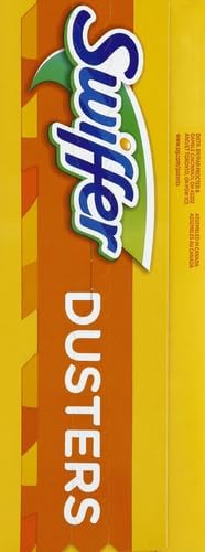 Swiffer Feather Dusters Multi-Surface Duster Refills, Bamboo, White, 18 Count (Pack of 2)