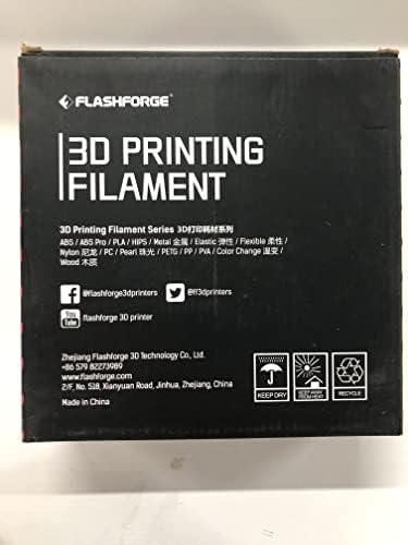 FLASHFORGE PLA Filament 1.75mm Galaxy Matte Black, 3D Printer Filament with Silver Glitter 1kg (2.2lbs) Spool, Dimensional Accuracy +/- 0.02mm, Shimmering 3D Printing Filament for Unique Finish
