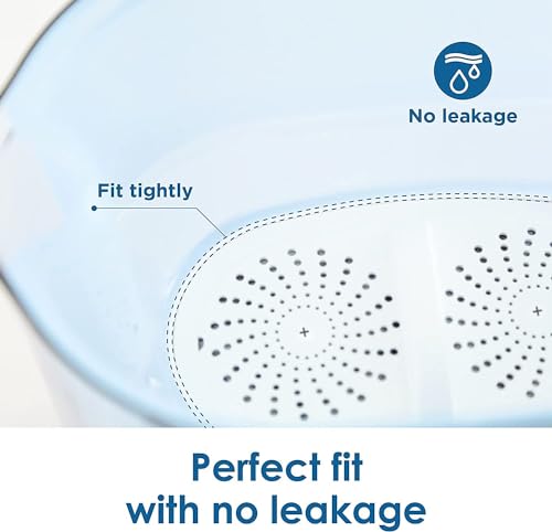 [Original] Waterdrop Filter Replacement for All Waterdrop Pitcher Filtration System, WD-PF-01A Plus, Reduces PFAS, PFOA/PFOS, Chlorine, Last Up to 3 Months or 200 Gallons (Pack of 3)