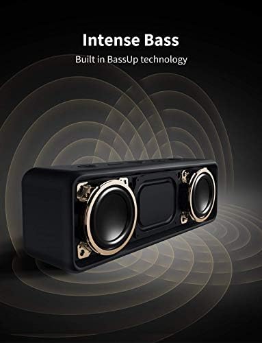 Anker Soundcore 2 Portable Bluetooth Speaker with Stereo Sound, Bluetooth 5, Bassup, IPX7 Waterproof, 24-Hour Playtime, Wireless Stereo Pairing, Speaker for Home, Outdoors, Travel