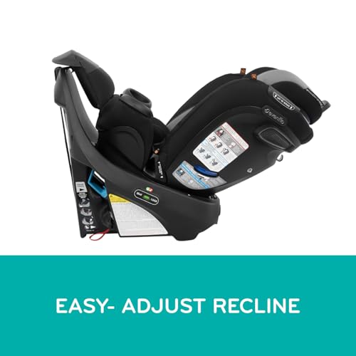 Evenflo Revolve360 Extend Convertible Car Seat with 360 Degree Rotation, Extended Rear-Facing, Forward-Facing, Booster Mode, and Secure Latch Install, Revere Gray