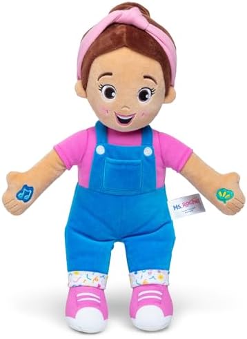 Ms. Rachel Speak & Sing Doll 16” Tall Interactive Toy with 4 Songs & 16+ Phrases, Toddler Toys for Girls & Boys Ages 6 Months to 3+ Years