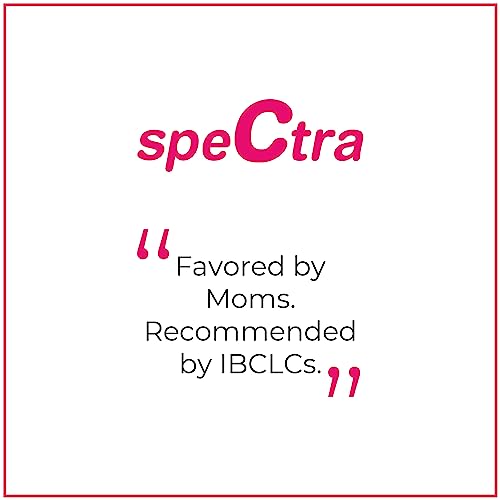 Spectra - Wide Neck Baby Bottles - Compatible with Spectra Breast Milk Pump Flanges (Pack of 4)