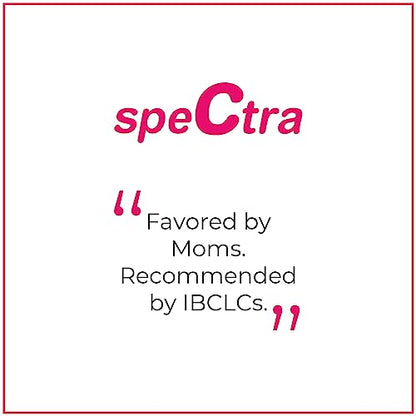 Spectra - Wide Neck Baby Bottles - Compatible with Spectra Breast Milk Pump Flanges (Pack of 4)