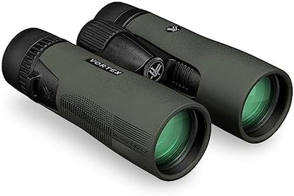 Vortex Optics Diamondback HD 8x42 Binoculars - HD Optical System, Non-slip Grip, Waterproof, Fogproof, Shockproof, Included GlassPak - Unlimited, Unconditional Warranty
