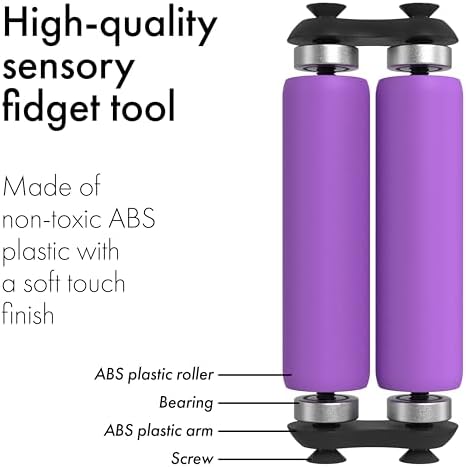 ONO Roller - Handheld Fidget Toy for Adults | Help Relieve Stress, Anxiety, Tension | Promotes Focus, Clarity | Compact, Portable Design