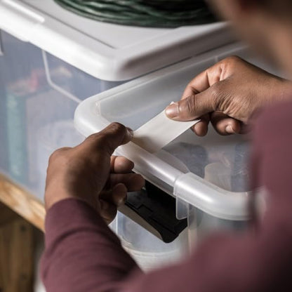 Duck Brand Max Strength Duct Tape, White, 4 Rolls, 1.88 Inch x 35 Yards Each, 240866