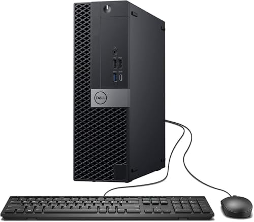 Dell Optiplex 7050 SFF Desktop PC Intel i7-7700 4-Cores 3.60GHz 32GB DDR4 1TB SSD WiFi BT HDMI Duel Monitor Support Windows 11 Pro Excellent Condition(Renewed)