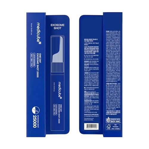 medicube Zero Exosome Shot 25,000 PPM Spicule Facial Serum | Liquid Skin Booster Serum | Exosome, AHA+BHA+PHA | Pore Care, Dead Skin Cells, Skin Texture | Korean Skin Care 0.43 fl.oz