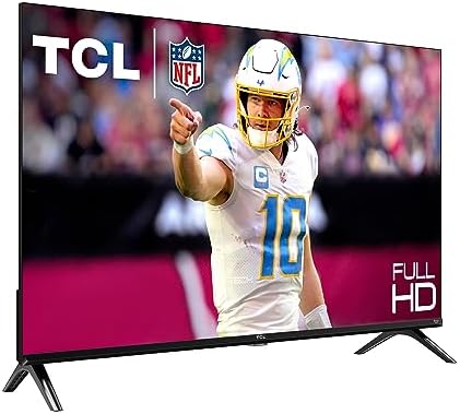 TCL 32-Inch Class S3 1080p LED Smart TV with Fire TV (32S350F, 2023 Model), Alexa Built-in, Apple AirPlay Compatibility, Streaming FHD Television,Black