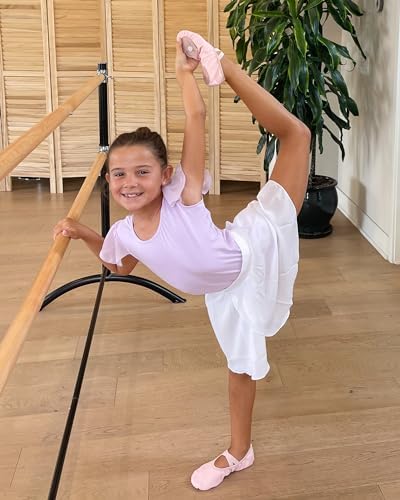 Stelle Ballet Shoes for Girls Toddler Ballet Slippers Soft Leather Boys Dance Shoes for Toddler/Little Kid/Big Kid