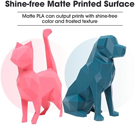 eSUN Matte PLA Filament 1.75mm, Matte 3D Printer PLA Filament, 1KG Spool 3D Printing Filament for 3D Printers, Morandi Green