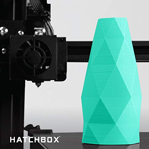HATCHBOX 1.75mm Mint Green PLA 3D Printer Filament, 1 KG Spool, Dimensional Accuracy +/- 0.03 mm, 3D Printing Filament