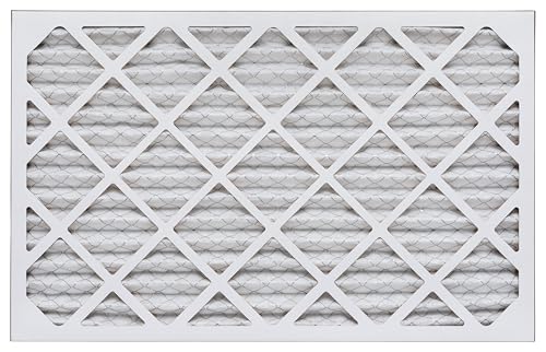 Aerostar 16x25x1 MERV 11 - 6 Count - Pleated HVAC, Furnace & Air Conditioner Filters - Removes Dust, Cold & Flu Germs, Lint, Mold, Pet Dander, Allergy-Causing Pollen, Smog & Smoke