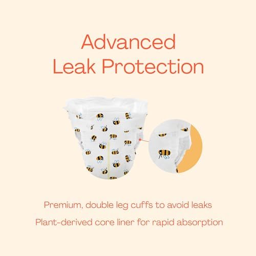 Hello Bello Premium Diapers Size 1, Balloon Buddies & Crosshatch Cuties Designs, 82ct Club Box