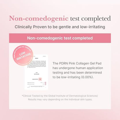 medicube Salmon DNA PDRN Pink Collagen Jelly Pad | Korean Gel Toner Pads with Niacinamide, Madecassoside, Retinol | Soothing, Radiance & Uneven Skin Tone | Korean Skin Care | 70Pads