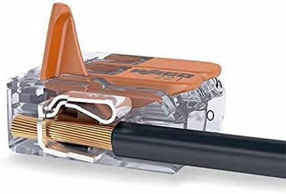 WAGO 221 Lever Nuts 28pc Compact Splicing Wire Connector Assortment with Case | Includes 221-2401, 221-412, 221-413, 221-415