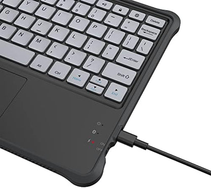 Made For Amazon Kids Bluetooth Keyboard, for 10” Fire Kids Pro and 10” Fire Kids Tablets | Black